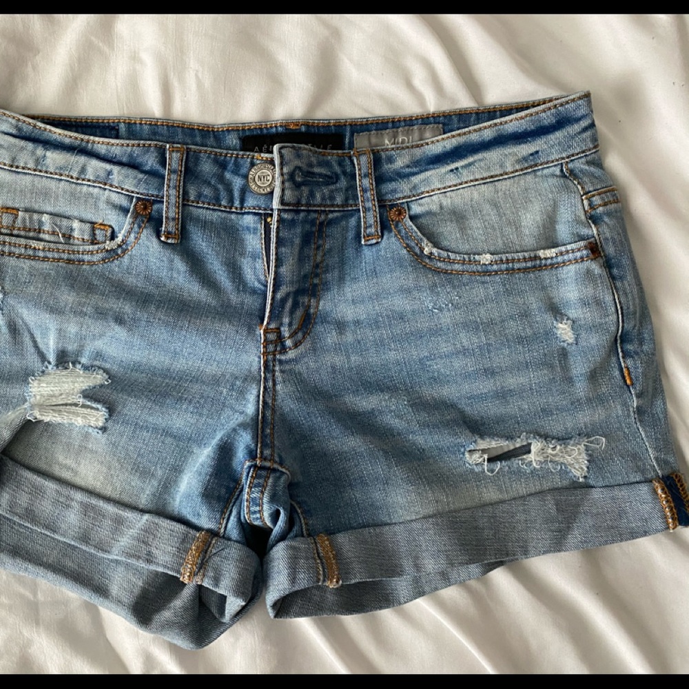 AERO jean shorts